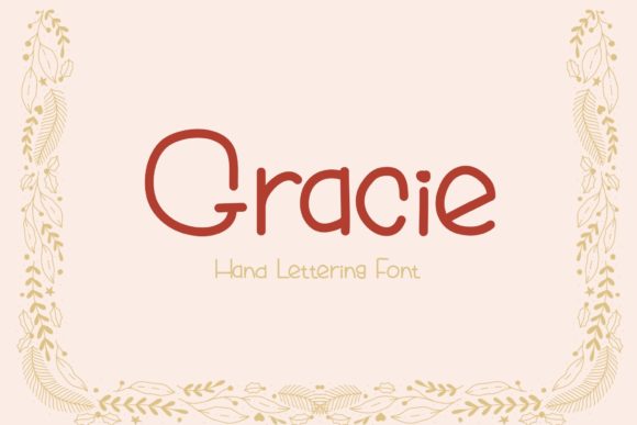 Gracie Font Poster 1