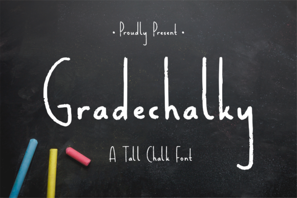 Gradechalky Font Poster 1