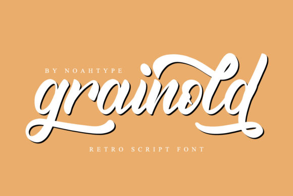 Grainold Font Poster 1