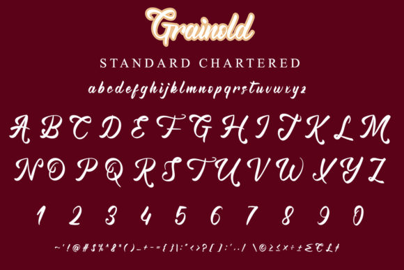 Grainold Font Poster 8