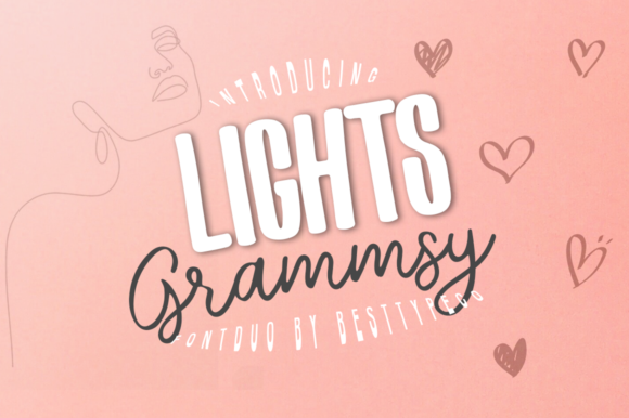 Grammsy Lights Font Poster 1