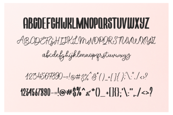 Grammsy Lights Font Poster 8