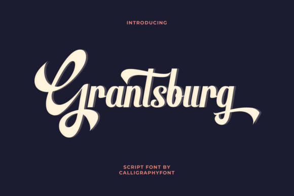 Grantsburg Font Poster 1