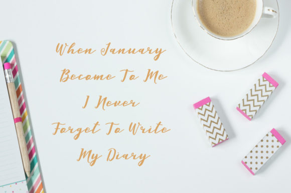Grateful Story Font Poster 4