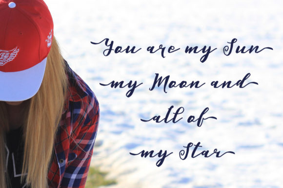 Grateful Story Font Poster 5