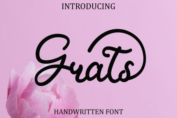 Grats Font Poster 1