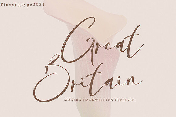 Great Britain Font