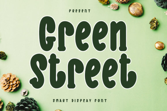 Green Street Font Poster 1