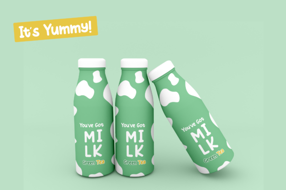 Green Tea Font Poster 3