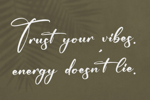 Greeting Yesterday Font Poster 5