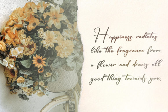 Greeting Yesterday Font Poster 7