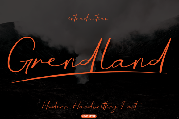 Grendland Font Poster 1
