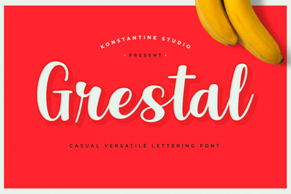 Grestal Font Poster 1