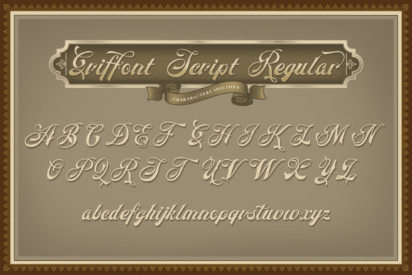 Griffont Font Poster 3