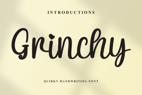 Grinchy Font