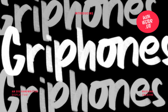 Griphones Font Poster 1