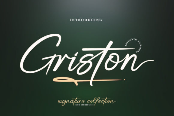 Griston Font Poster 1