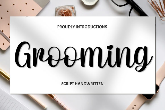 Grooming Font