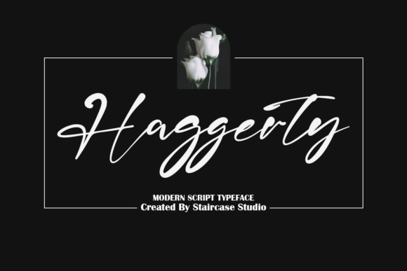 Haggerty Font Poster 1