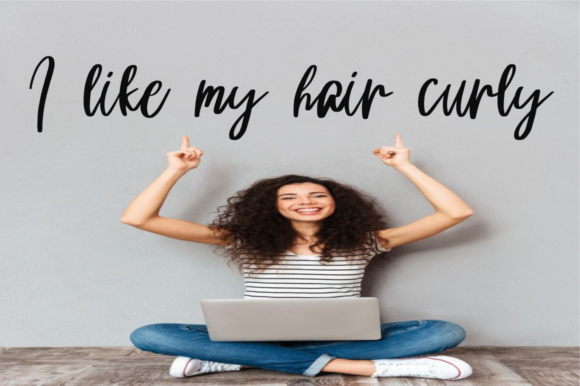 Hair Bobby Sweet Font Poster 3
