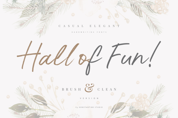 Hall of Fun Font