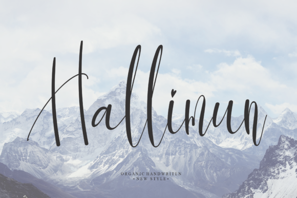 Hallimun Font Poster 1