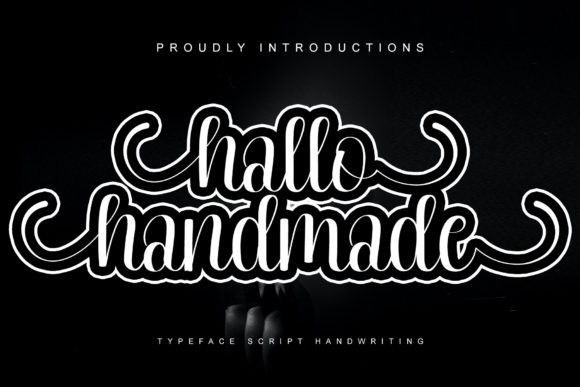 Hallo Handmade Font