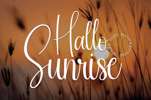 Hallo Sunrise Font