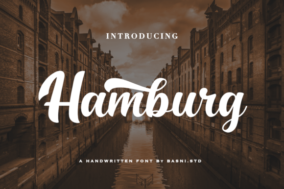 Hamburg Font Poster 1