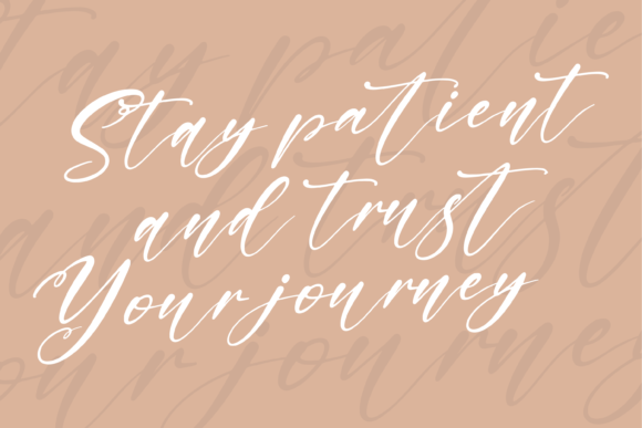 Hamida Lovely Font Poster 2