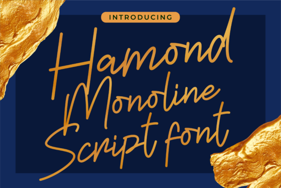 Hamond Font Poster 2