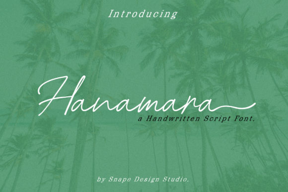 Hanamara Font Poster 1