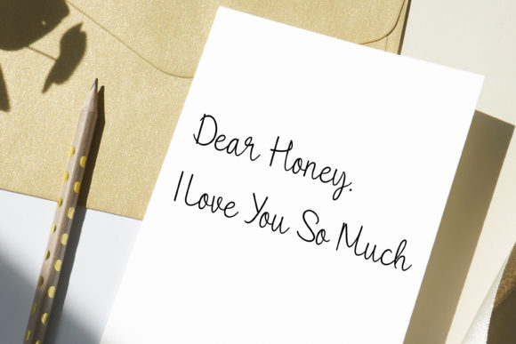 Hand Lettering Thin Font Poster 2