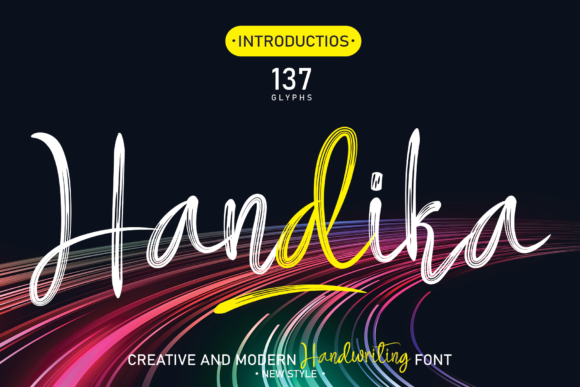 Handika Font Poster 1