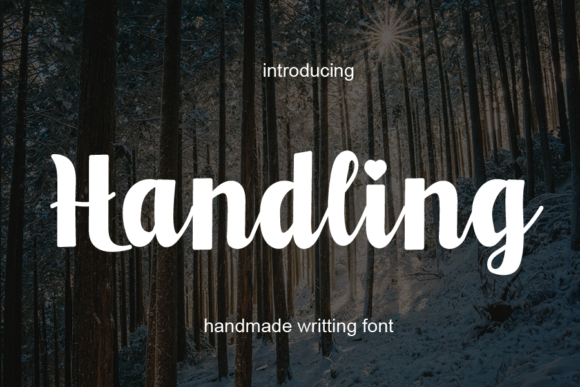 Handling Font Poster 1