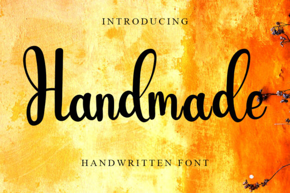 Handmade Font Poster 1