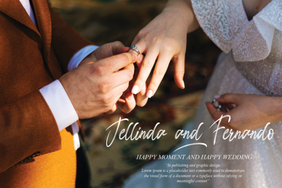 Handmade Full of Love Font Poster 2