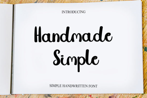 Handmade Simple Font Poster 1