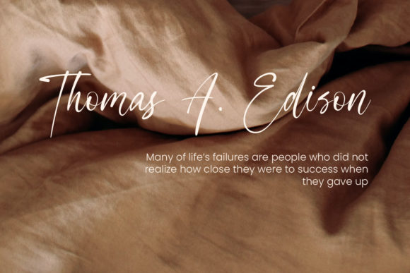Handrail Signature Font Poster 3