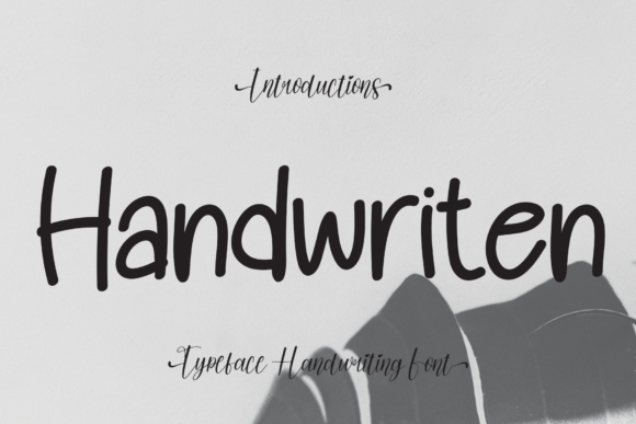 Handwriten Font