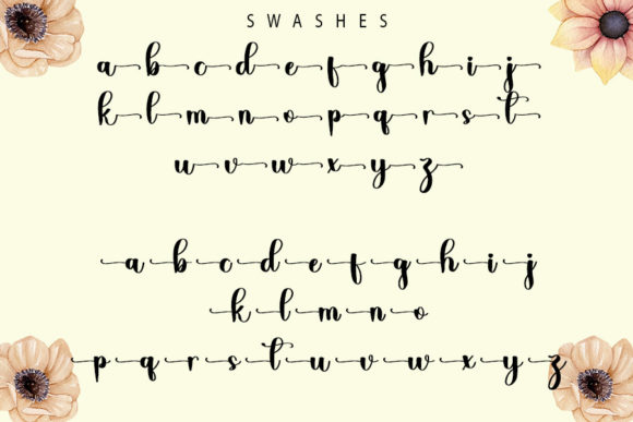 Handwriting Font Poster 6