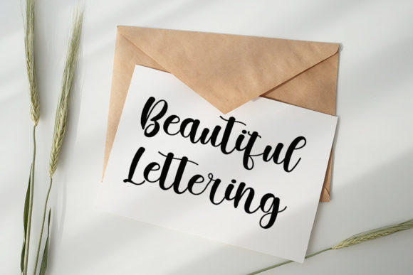 Handwriting Font Poster 2