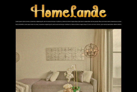 Hanetty Font Poster 5