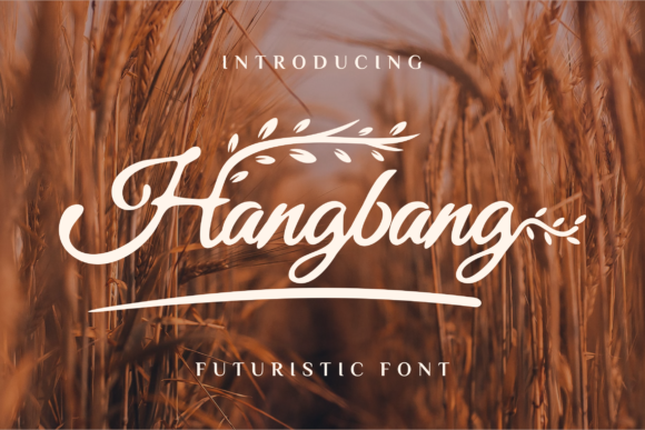 Hangbang Font Poster 1