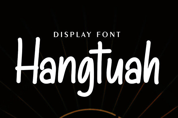 Hangtuah Font