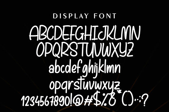 Hangtuah Font Poster 5