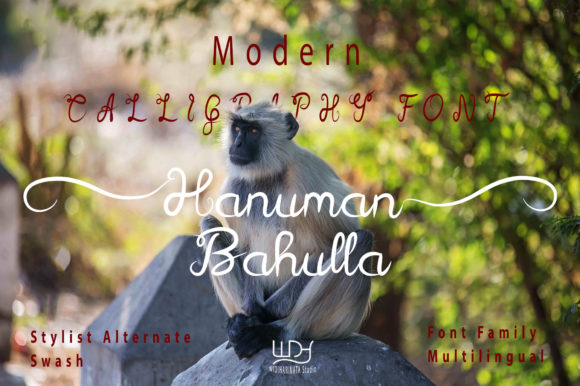 Hanuman Bahulla Font