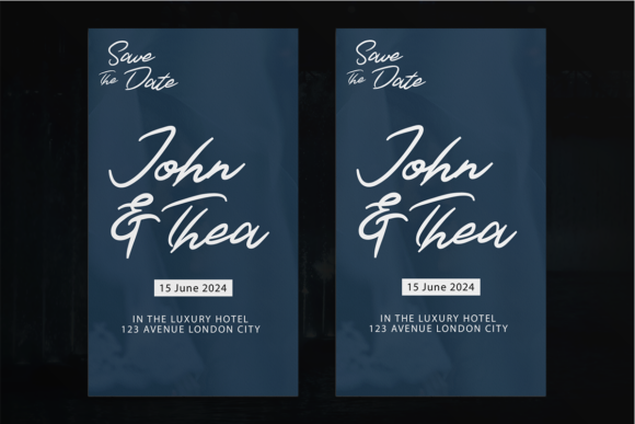 Happening Font Poster 3