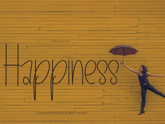 Happiness Font Poster 1