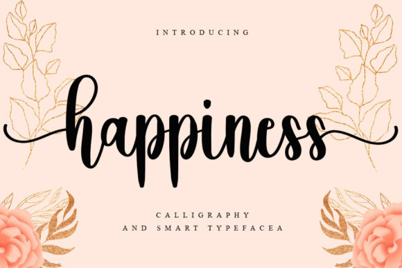 Happiness Font Poster 1